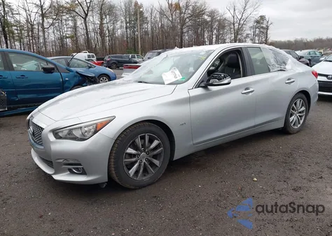 2017 Infiniti Q50 3.0T Premium z USA, uszkodzony, nr VIN JN1EV7AP4HM736829